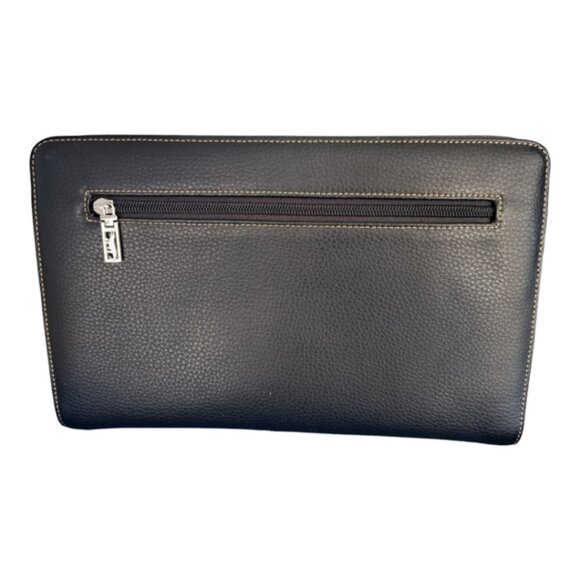 Handbag small leather small travel bag many compartments crocodile hardware - Picture 4 of 14